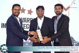 बस्तर ने प्लास्टिक रिसाइक्लिंग कांफ्रेंस एशिया 2024 में जीता पहला पुरुस्कार